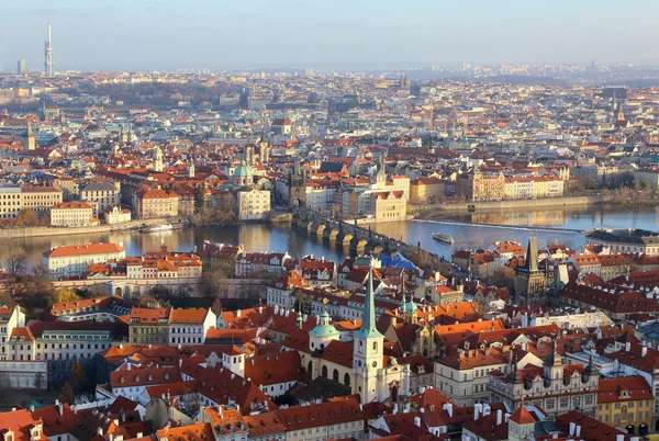 Vue panoramique de Prague, République tchèque — Photo