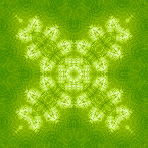 Bakgrund med grön abstrakt mönster — Stockfoto