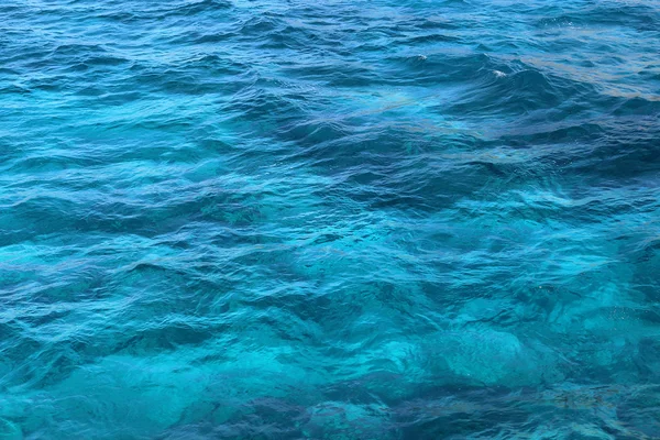 Transparent blue sea water — Stock Photo, Image