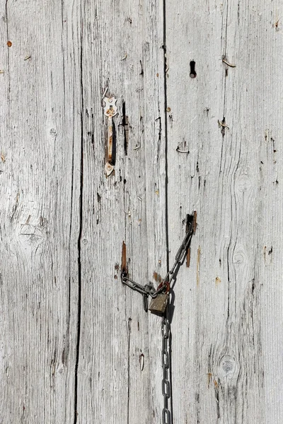 Vintage wooden door — Stock Photo, Image