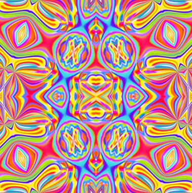 Renkli karışık desenli parlak soyut arkaplan