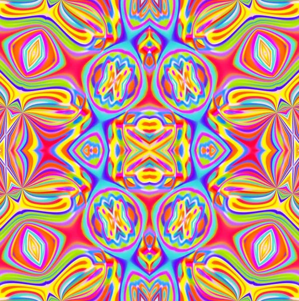 Renkli karışık desenli parlak soyut arkaplan