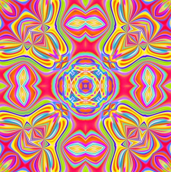 Parlak renkli karışık desenli parlak soyut arkaplan