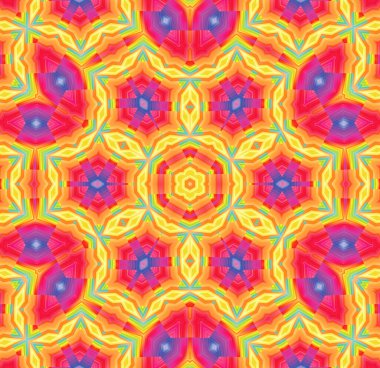 Tasarım için soyut parlak desenli güzel renkli arkaplan