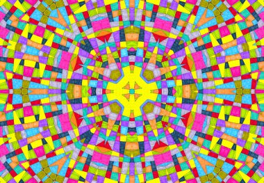 Tasarım için parlak renkli desenli soyut arkaplan