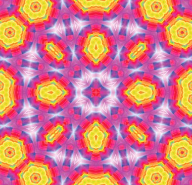 Tasarım için soyut parlak desenli güzel renkli arkaplan