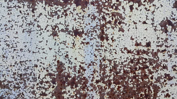 Texture Old Metal Wall Cracked Paint Rust Time Weather Condition Royalty Free Stock Photos