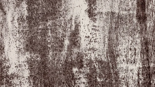 Textuur Van Een Geschilderde Metalen Wand Bedekt Met Roest Van — Stockfoto