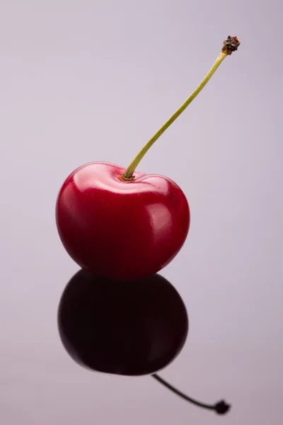 Single cherry — Stock Photo, Image