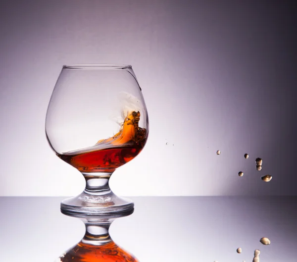 Verre cognac — Photo