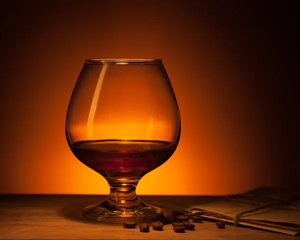 Cognac-Glas — Stockfoto