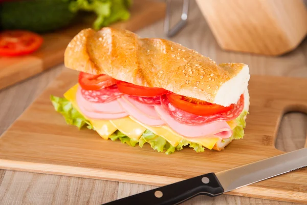 Sandwich besar — Stok Foto