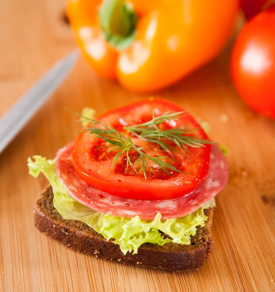 Big sandwich — Stock Photo, Image