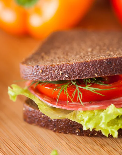 Büyük sandviç — Stok fotoğraf