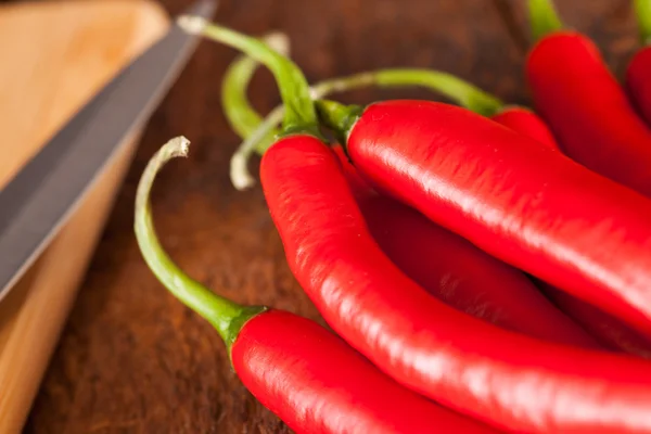 Pimentos vermelhos — Fotografia de Stock