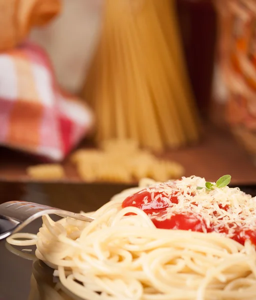 Spaghetti — Stockfoto