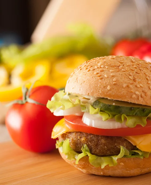 Hamburger — Stockfoto