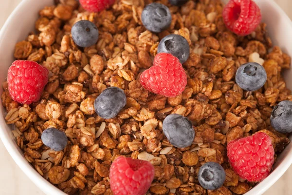 Müsli mit Beeren — Stockfoto