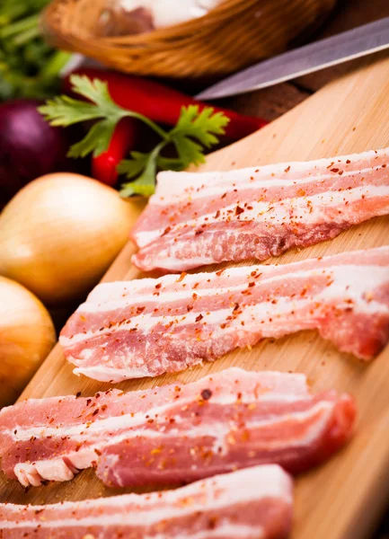 Rohes Fleisch — Stockfoto