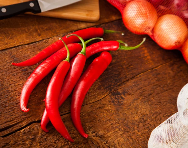 Red peppers — Stock Photo, Image