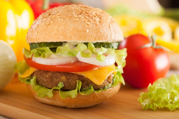 Hamburger — Stok fotoğraf