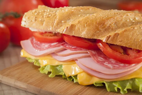 Big sandwich — Stock Photo, Image