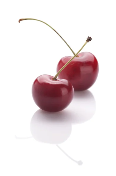 Two cherries — Stock Photo, Image