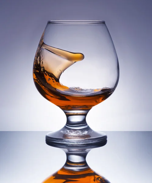 Cognac-Glas — Stockfoto