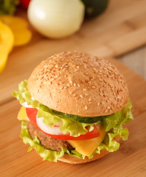 Hamburger — Stok fotoğraf