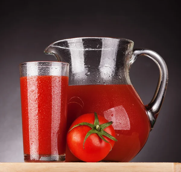 Sok pomidorowy — Zdjęcie stockowe