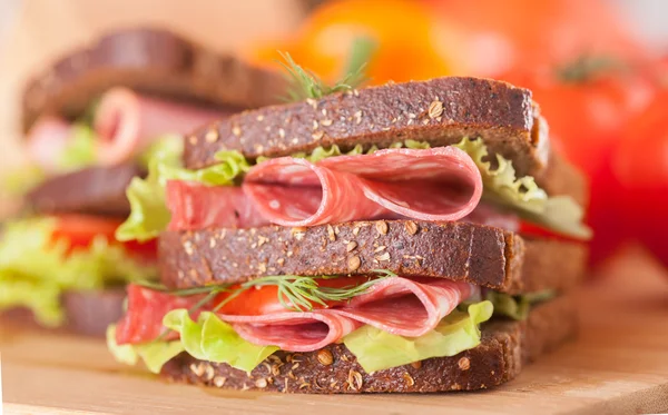 Big sandwich — Stock Photo, Image