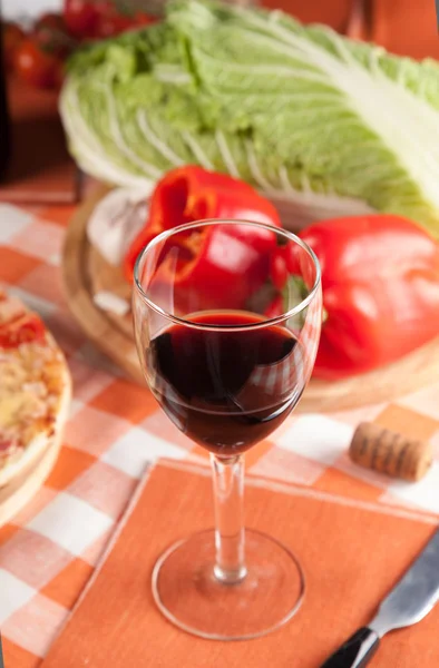 Bicchiere di vino — Foto Stock