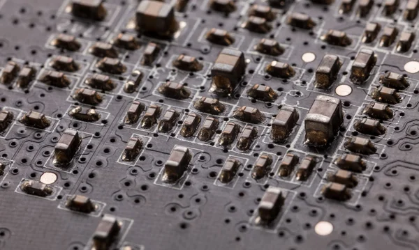 Macro shot of pc component — Stock Photo, Image