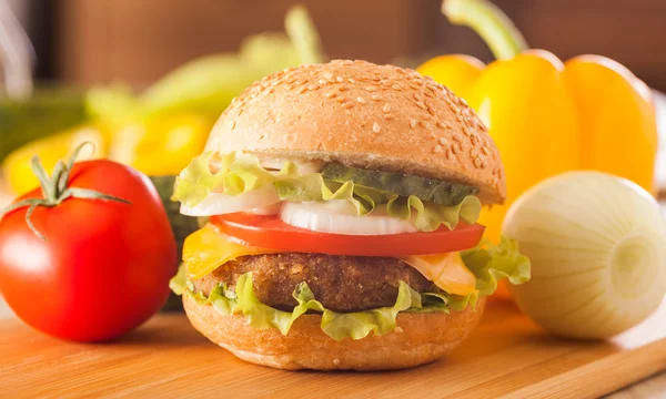 Hamburgare — Stockfoto