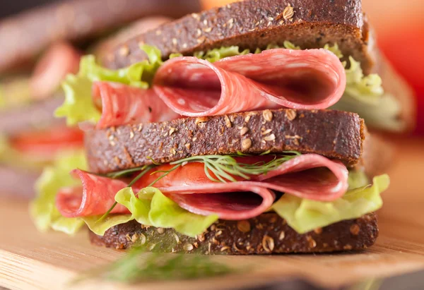 Big sandwich — Stock Photo, Image