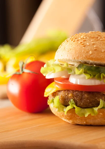 Hamburgare — Stockfoto