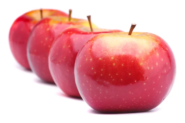 Κόκκινα μήλα ώριμα — Φωτογραφία Αρχείου