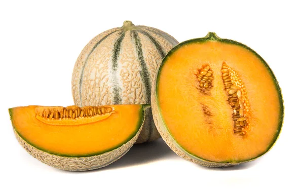 Cantaloupe-meloenen — Stockfoto