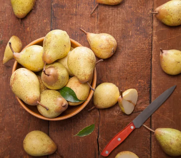 Yellow pears — Stock Photo, Image