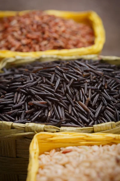 Arroz diferente — Fotografia de Stock