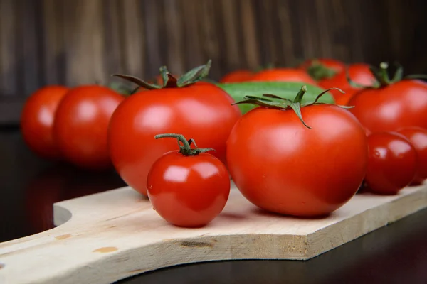 Tomates et concombres — Photo