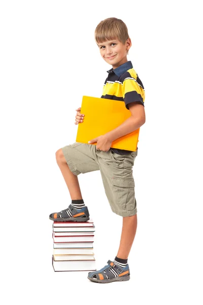 Gráfico de sucesso educacional. De volta à escola — Fotografia de Stock