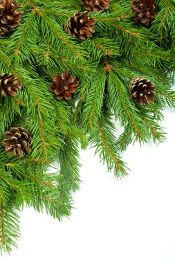 Noel arkaplanı. Eve çerçevesi