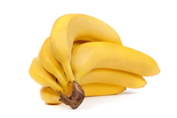 Een bos van bananen geïsoleerde — Stockfoto