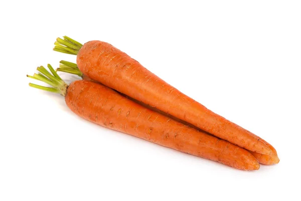 Bunch of fresh carrot isolated on white — Stock Photo, Image