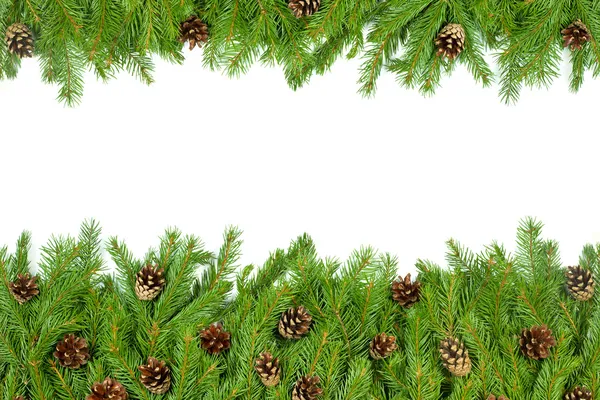 Weihnachtlicher Hintergrund. Rahmenwerk für Vorabend — Stockfoto