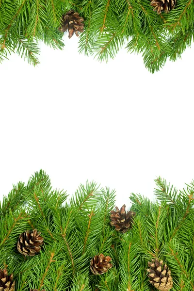 Weihnachtlicher Hintergrund. Rahmenwerk für Vorabend — Stockfoto