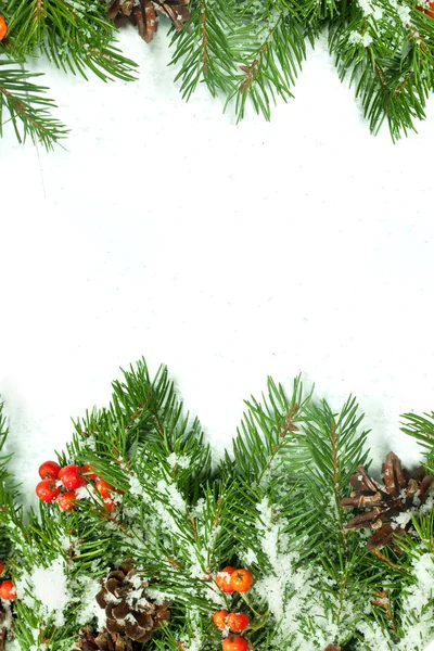 Julbakgrund. Eva-ramen — Stockfoto