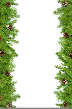 Noel arkaplanı. Eve çerçevesi