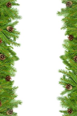 Noel arkaplanı. Eve çerçevesi